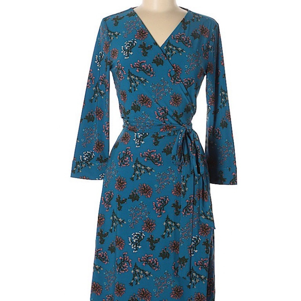Remade wrap dress